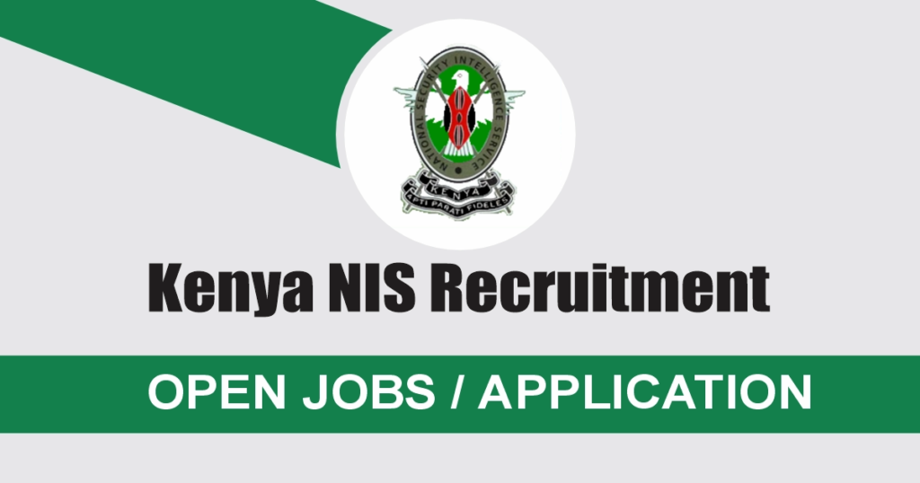 Kenya NIS Recruitment 2024 Jobs/Vacancies Application Portal