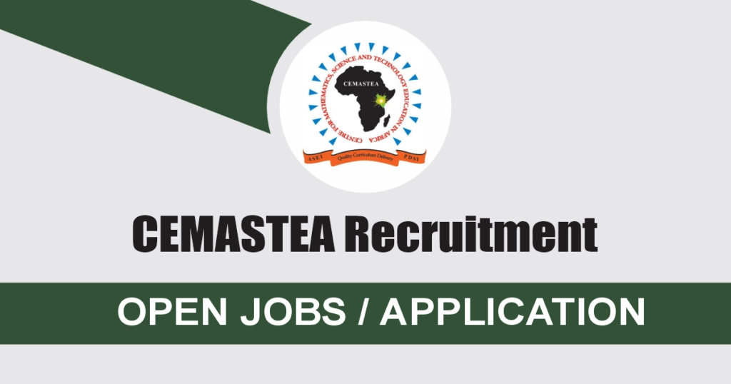 CEMASTEA Recruitment 2024/2025 Application Form Portal