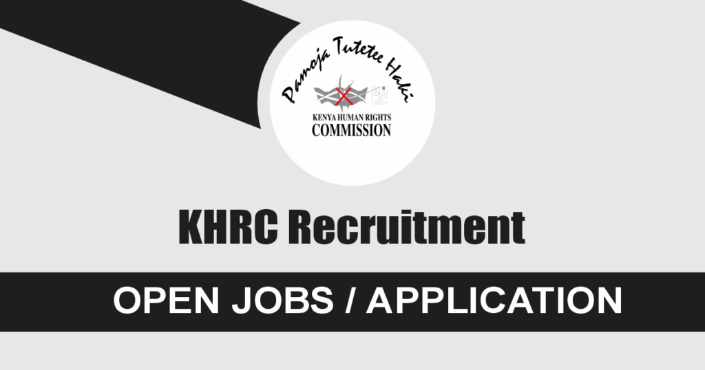 KHRC Recruitment 2024/2025 Application Form Portal