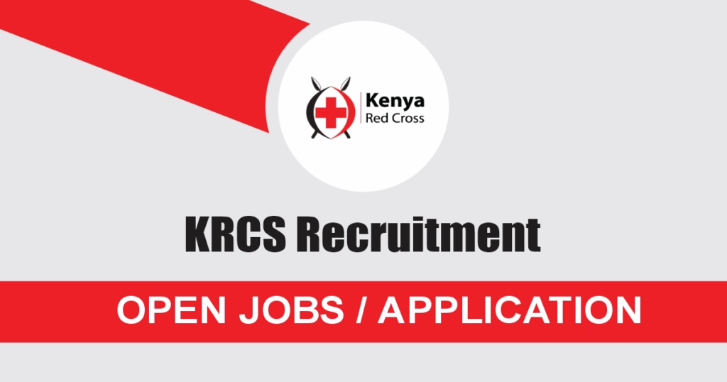 KRCS Recruitment 2024/2025 Application Form Portal